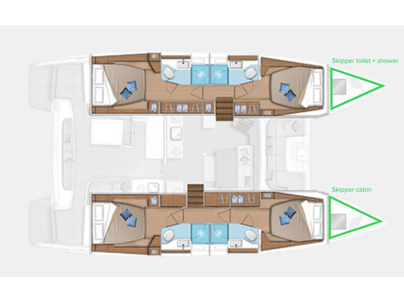 Book yachts online - catamaran - Lagoon 46 - NN - rent