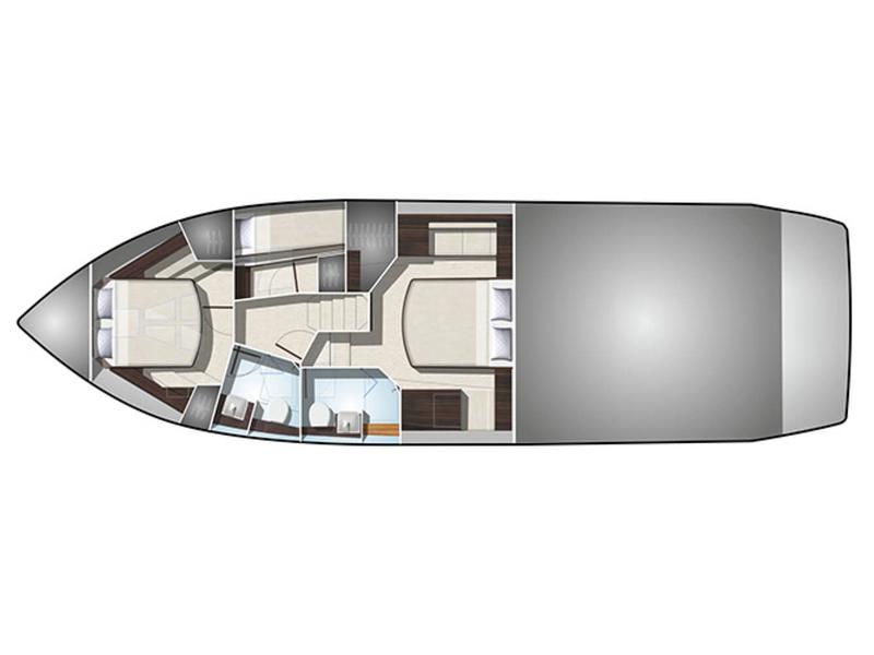 Book yachts online - motorboat - Galeon 500 Fly - CHAMP ATLANTIS - rent