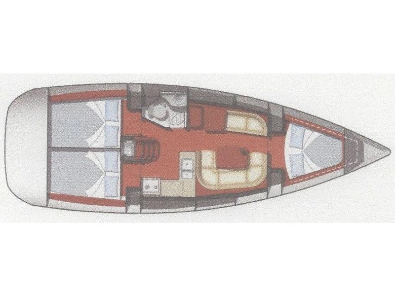 Book yachts online - sailboat - Sun Odyssey 36i - Blue Sky - rent