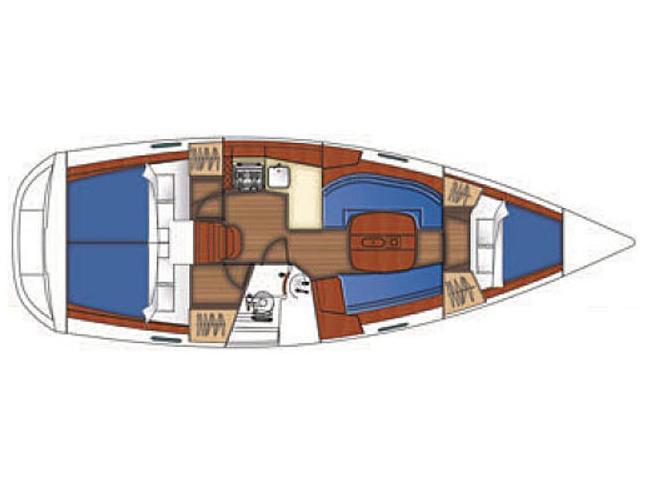 Book yachts online - sailboat - Oceanis 343 - Tombo - rent