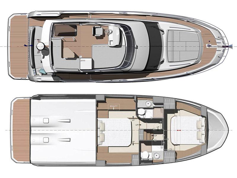 Book yachts online - motorboat - Prestige 420 Fly - Brigadoon - rent