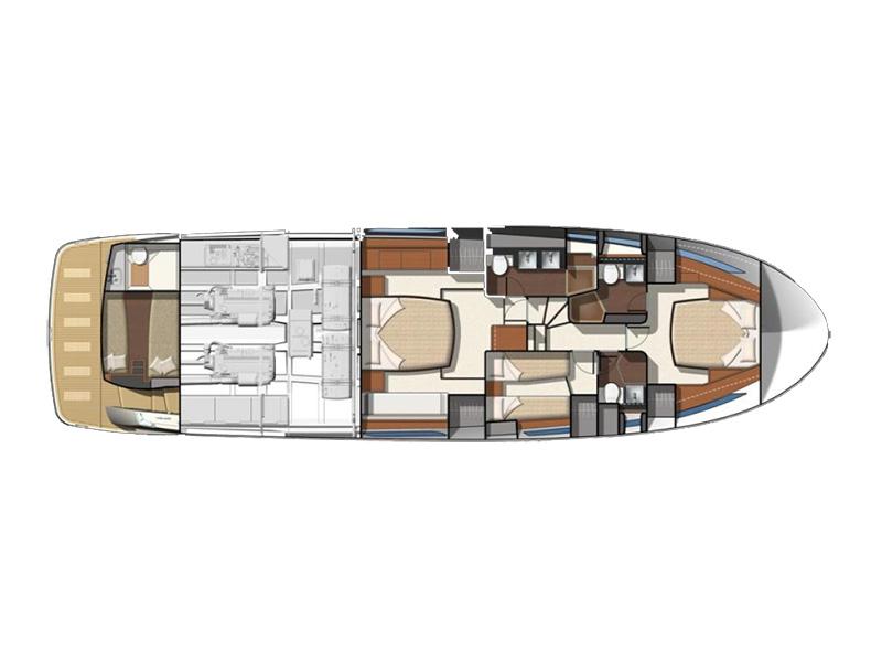 Book yachts online - motorboat - Prestige 620 S - JANA - rent