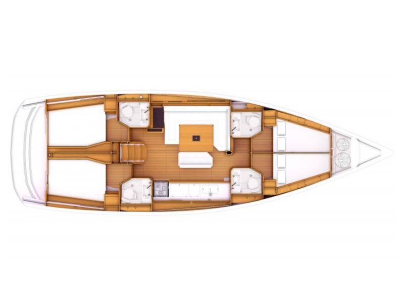 Book yachts online - sailboat - Sun Odyssey 479 - JACK - rent