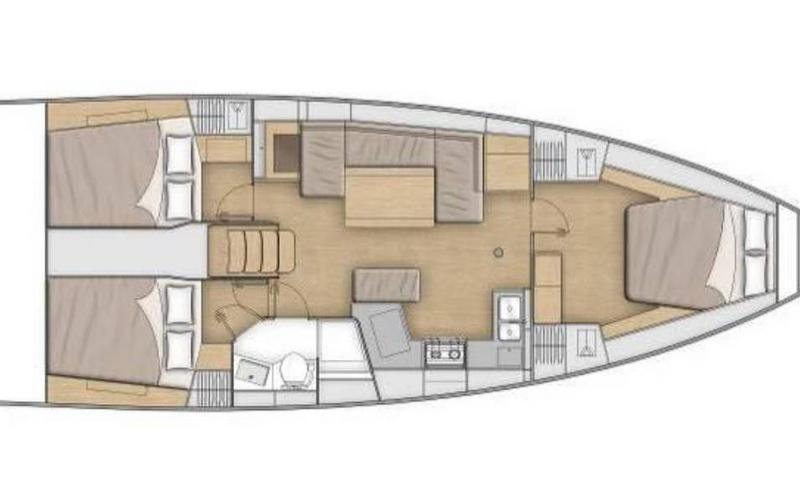 Book yachts online - sailboat - Oceanis 40.1 - AVRA - rent