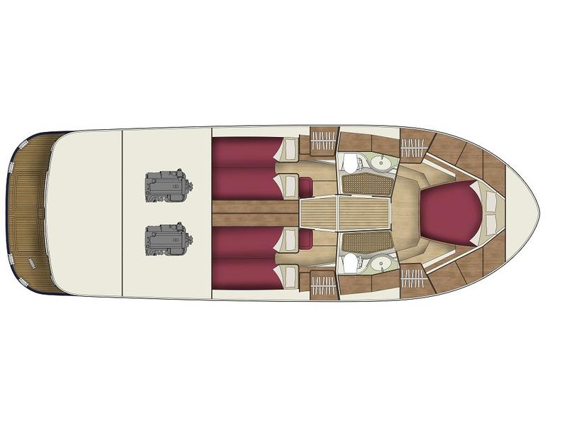 Book yachts online - motorboat - ADRIANA 44 BT (12) - FRANKA - rent