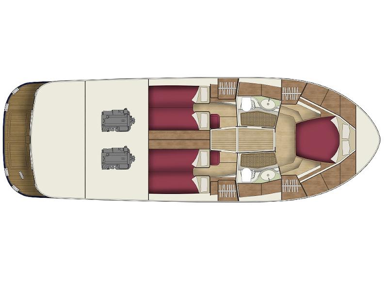 Book yachts online - motorboat - Adriana 44 BT (20) - ROBERTA - rent