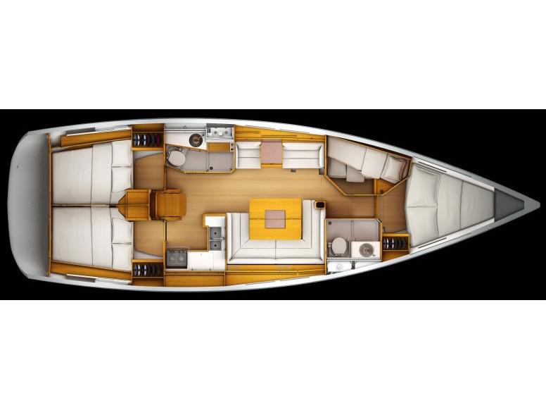 Book yachts online - sailboat - Sun Odyssey 439 - Iva - rent