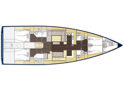 Book yachts online - sailboat - Bavaria C57 - PRES- C57-21-G - rent