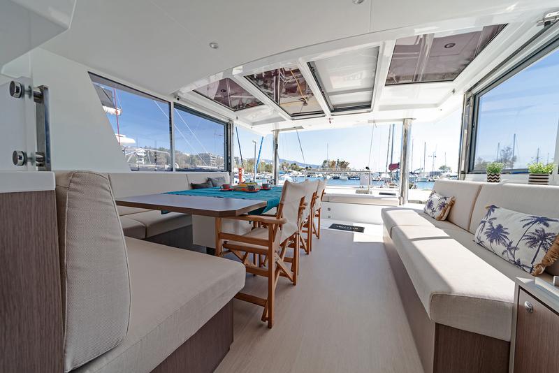 Book yachts online - catamaran - Bali 4.8 A/C &amp; GEN &amp; WM - ABOUT TIME - rent