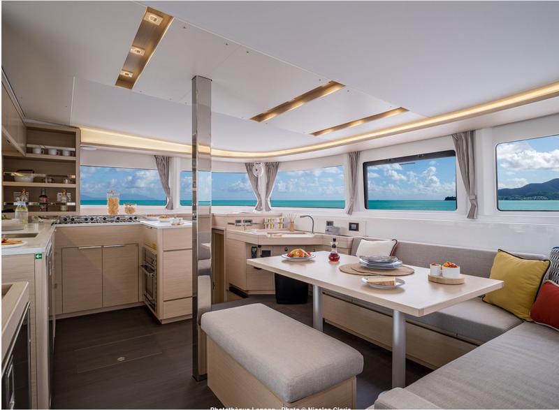 Book yachts online - catamaran - Lagoon 46 - MOONDANCE (A/C , generator,watermaker) Skippered Only  - rent