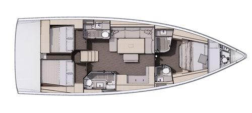 Book yachts online - sailboat - Dufour 470 - Salty - rent