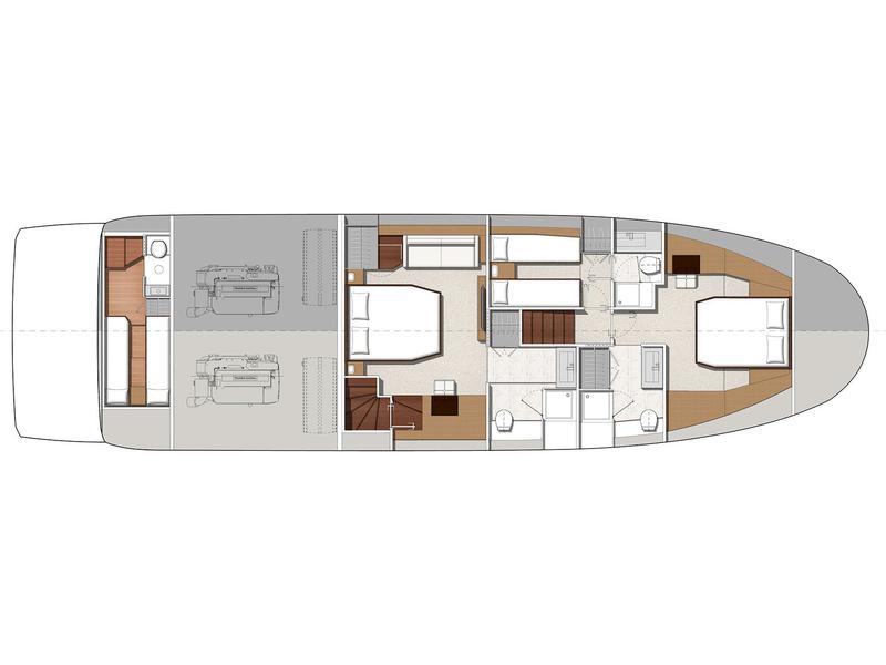 Book yachts online - motorboat - Prestige 630S - Simull - rent