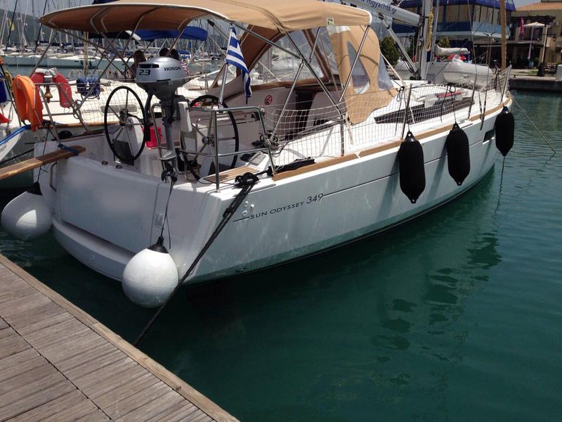 Book yachts online - sailboat - Sun Odyssey 349 - Chrismar - rent