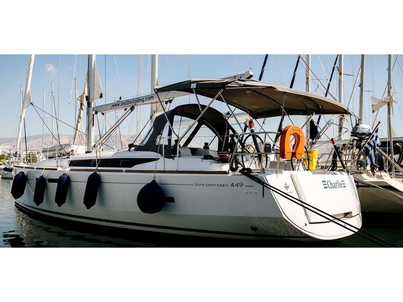 Book yachts online - sailboat - Sun Odyssey 449 - Charlie - rent