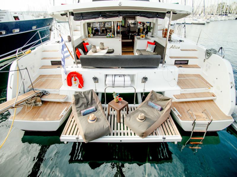 Book yachts online - catamaran - Lagoon 46 - ALICE - rent