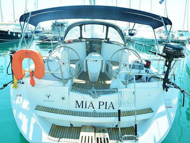 Book yachts online - sailboat - Sun Odyssey 39i - &quot;MIA PIA&quot; - rent