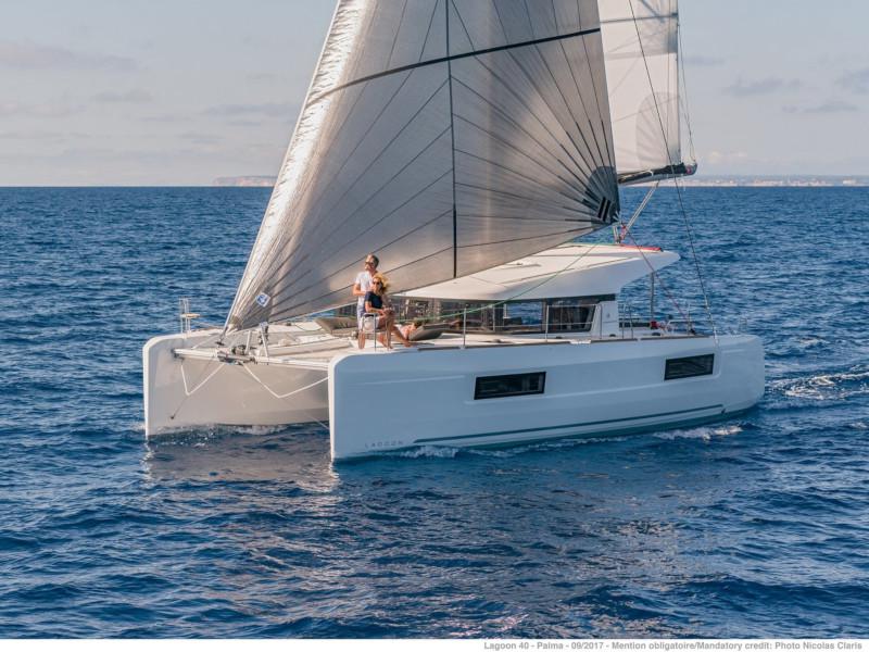 Book yachts online - catamaran - Lagoon 40 - Falcon - rent