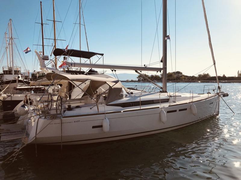 Book yachts online - sailboat - Sun Odyssey 449 - Winx - rent
