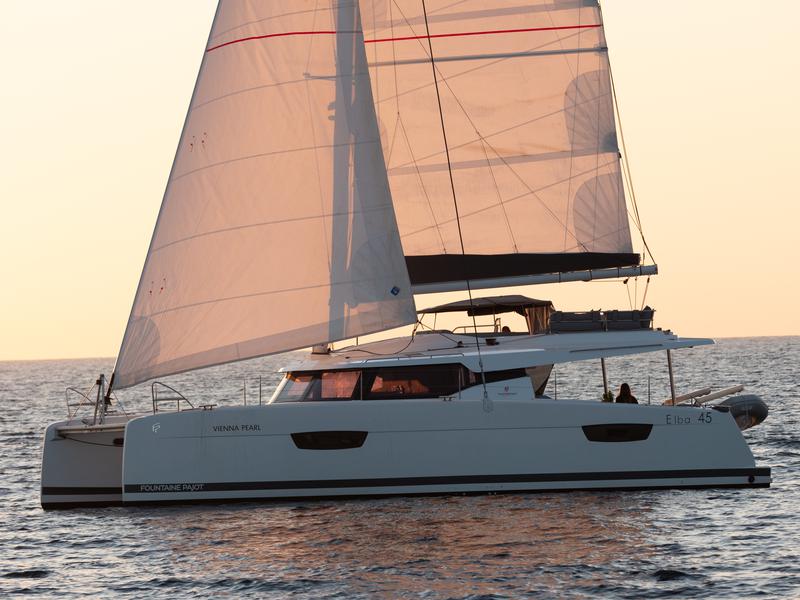 Book yachts online - catamaran - Elba 45 - Vienna Pearl | A/C, Gen, Water-maker, 12 pax - rent