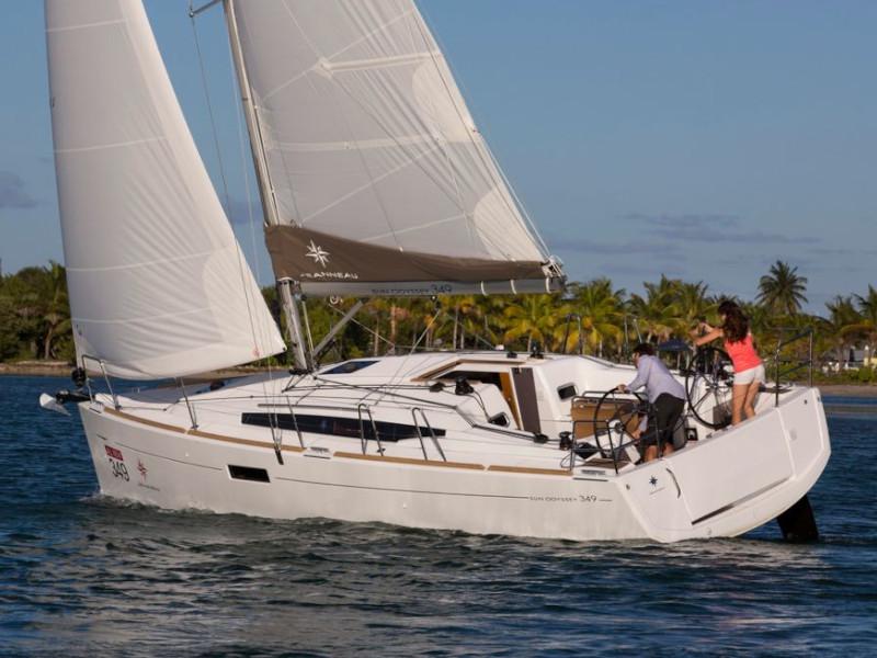Book yachts online - sailboat - Sun Odyssey 349 b - Nara - rent