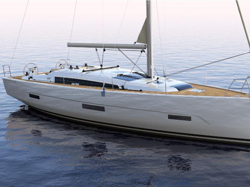 Book yachts online - sailboat - Dufour 430 Grand Large - Mojito Sunrise - rent