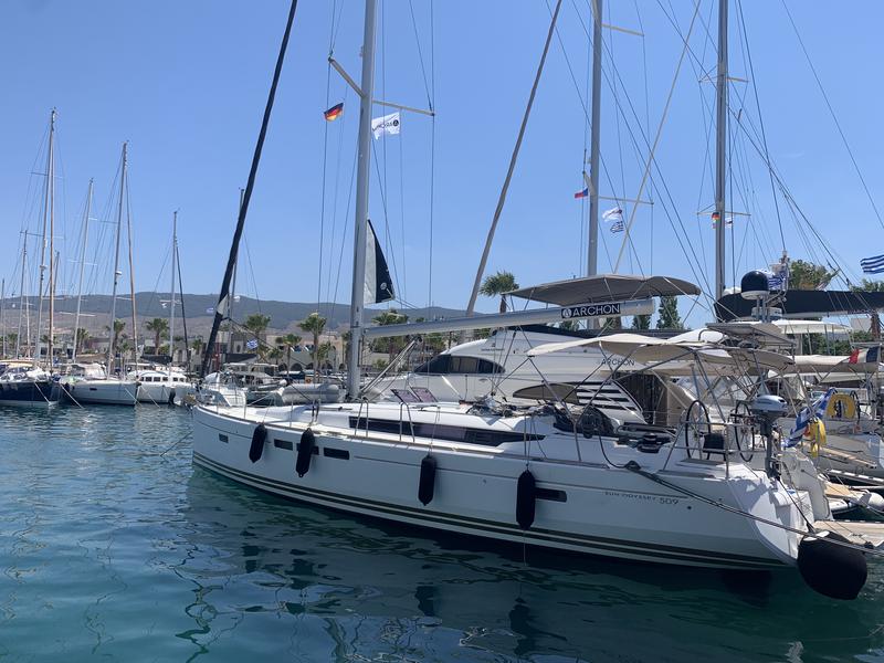Book yachts online - sailboat - Sun Odyssey 509 - Alessandra - rent