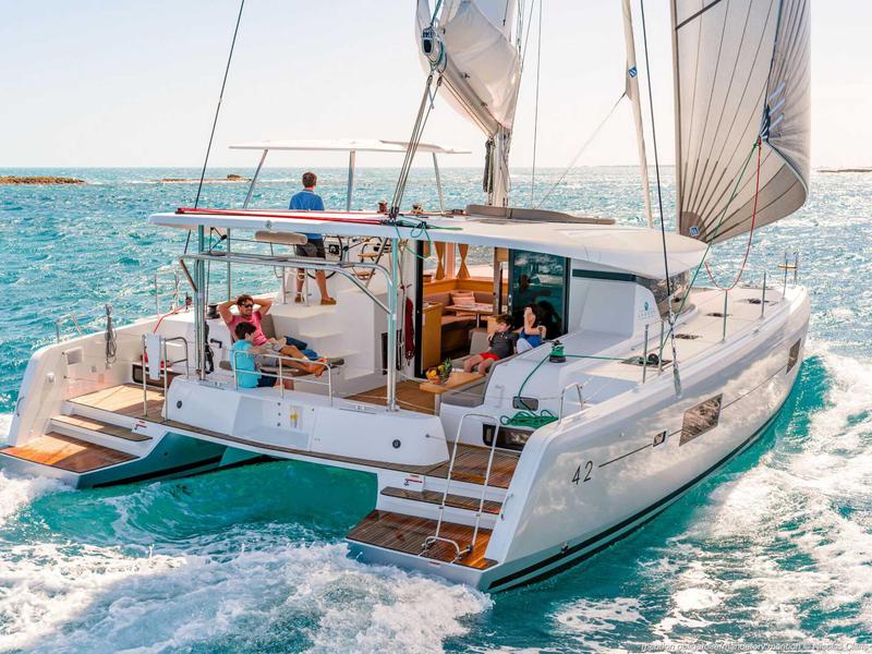 Book yachts online - catamaran - Lagoon 42.3 - Dream of Liberty - rent