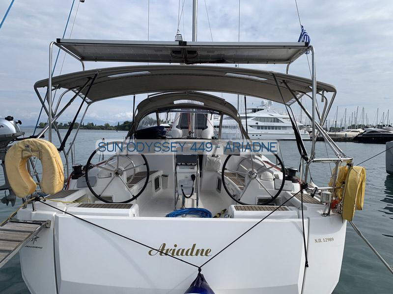 Book yachts online - sailboat - Sun Odyssey 449 - Ariadne - rent
