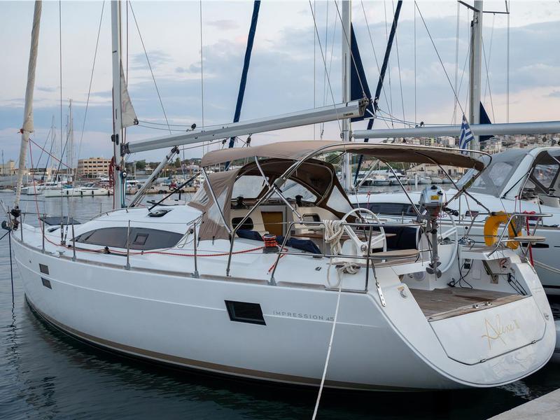 Book yachts online - sailboat - Elan 45 Impression - ALEXE - rent