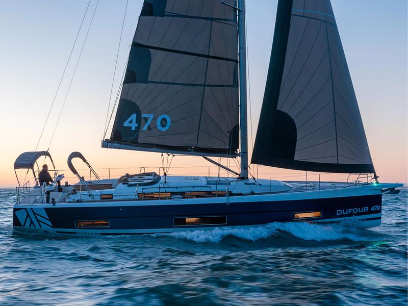 Book yachts online - sailboat - Dufour 470 Grand Large - no name (A/C &amp; gen) 3 - rent