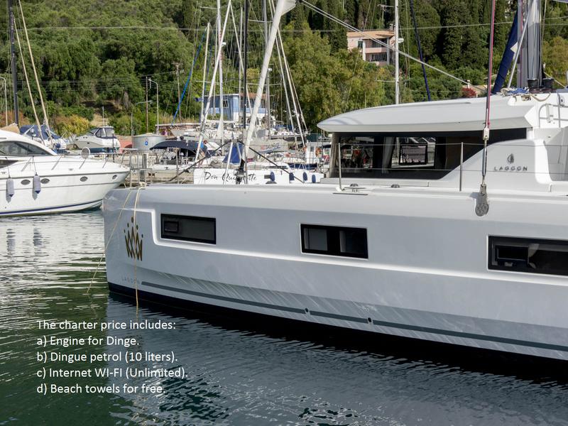 Book yachts online - catamaran - Lagoon 46 - Latria - rent