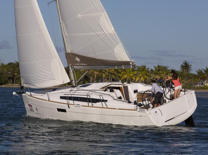 Book yachts online - sailboat - Sun Odyssey 349 - Mia - rent