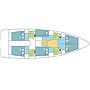 Book yachts online - sailboat - Sun Loft 47 - PRES- 475-21-I - rent