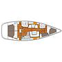 Book yachts online - sailboat - Sun Odyssey 43DS - GABRIELA - rent