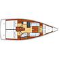 Book yachts online - sailboat - Oceanis 35.1 - Kolibri - rent