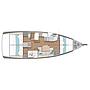 Book yachts online - sailboat - Sun Odyssey 440 - Matilda - rent