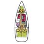 Book yachts online - sailboat - Sun Odyssey 36i - Lyra - rent
