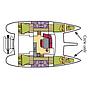 Book yachts online - catamaran - Lagoon 440 - Isis (Generator) - rent