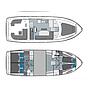 Book yachts online - motorboat - Bavaria E40 Fly - Aquatic Vita - rent