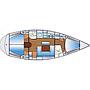 Book yachts online - sailboat - Bavaria 38 - Pillabans - rent