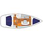 Book yachts online - sailboat - Sunsail 38 - Sunsail 38 (2020) - rent