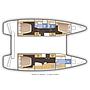 Book yachts online - catamaran - Lagoon 42 - LA PERLA (WITH AC&GENERATOR OWNER VERSION) - rent