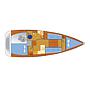 Book yachts online - sailboat - Sun Odyssey 349 - 2 Cab - Antonija - rent