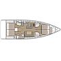 Book yachts online - sailboat - Oceanis 51.1 - ESCAPE (generator, air condition, water maker, 1 SUP free of charge) - rent