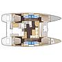 Book yachts online - catamaran - Lagoon 450 Sport - Gecko - rent