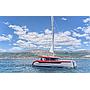 Book yachts online - catamaran - Luna 49 - Katamaran Red - rent
