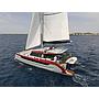 Book yachts online - catamaran - Luna 49 - Katamaran Red - rent