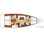 Book yachts online - sailboat - Beneteau Oceanis 48 - HARPIA - rent