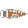 Book yachts online - sailboat - Sun Odyssey 43DS - GABRIJELA II - rent